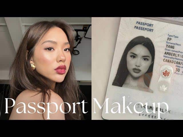 Can You Wear Makeup In Passport Photo ? - My Glow Journey