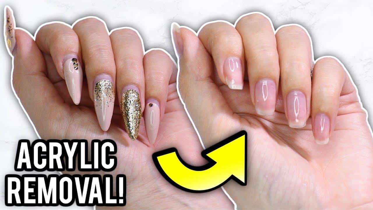 How To Remove Acrylic Nails Without Acetone ? - My Glow Journey