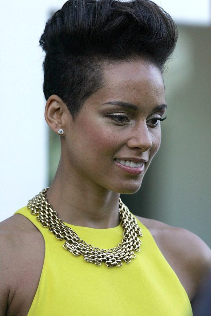 Does Alicia Keys Wear Makeup ?
