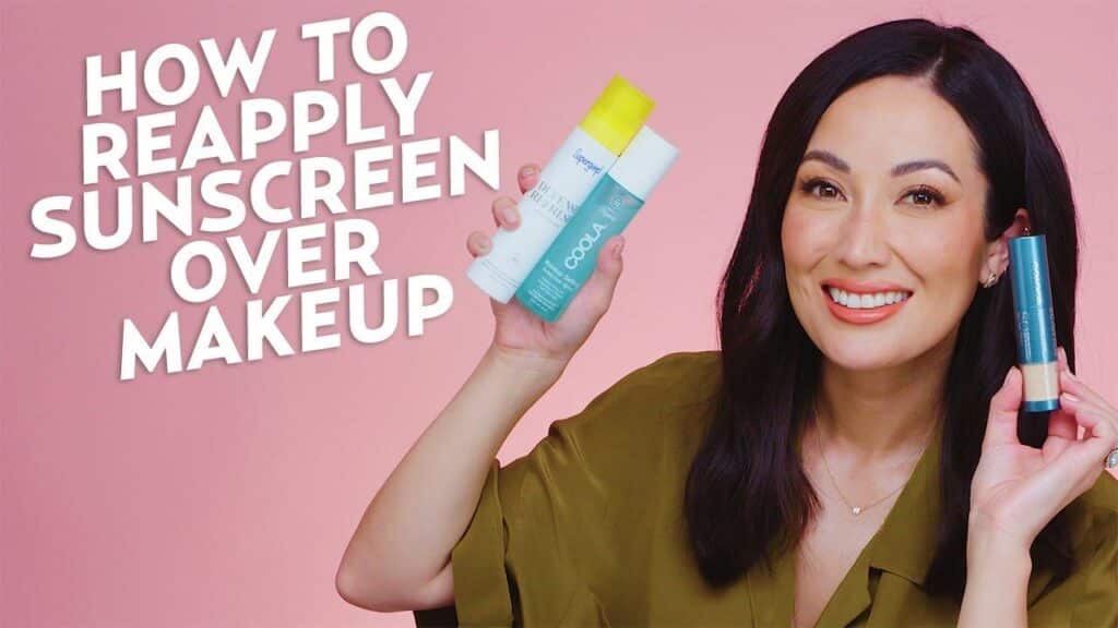 Can You Put Sunscreen Over Makeup ?