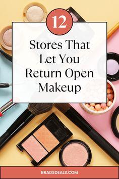 Can You Return Open Makeup To Target ?
