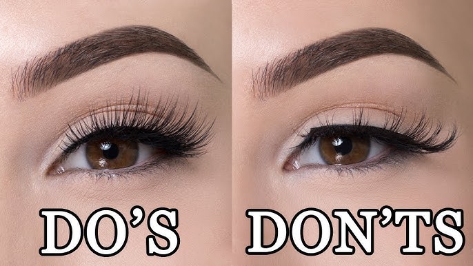 Do You Put False Eyelashes On Before Or After Makeup