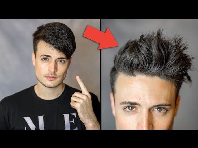 How To Style Straight Hair For Guys ?