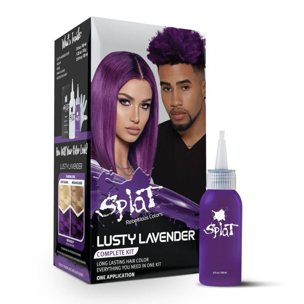 How To Strip Out Purple Hair Dye ?