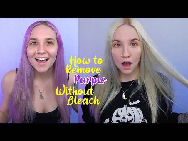 How To Strip Out Purple Hair Dye ?  How To Strip Out Purple Hair Dye ?
