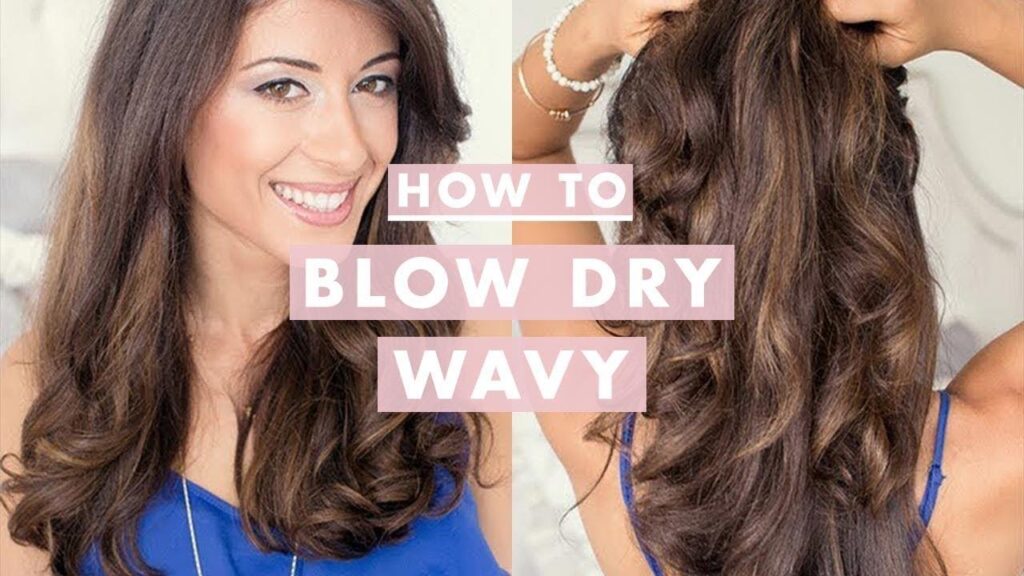 How To Blow Dry Wavy Hair ?