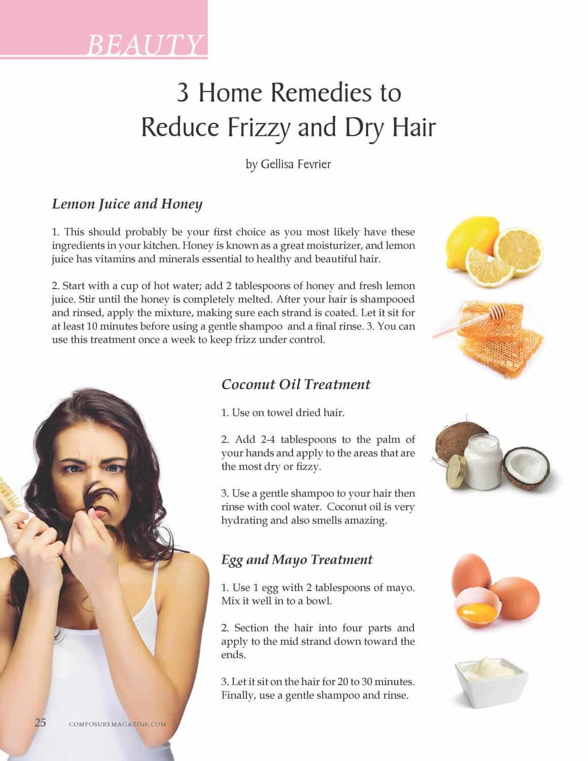 What Helps Frizzy Hair ? What Helps Frizzy Hair ?