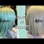 How Do You Remove Blue Hair Dye ?